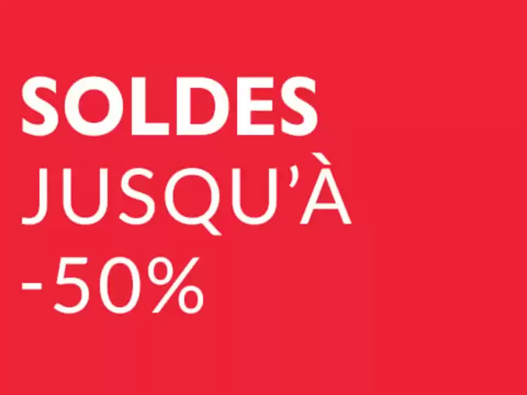 SOLDES jusqu'à -50 %