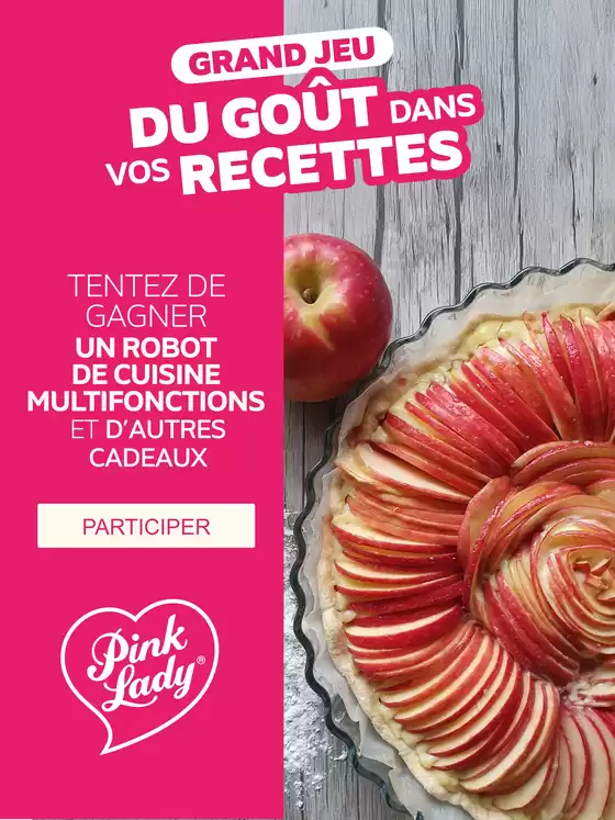 Catalogue Pink Lady | Du Goût dans vos recettes | 02/01/2025 - 01/02/2025