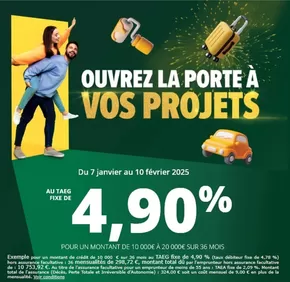 Promos de Banques et Assurances à Saint-Malo | Ouvrez La Porte a Vos Projets sur Carrefour Banque | 10/01/2025 - 10/02/2025