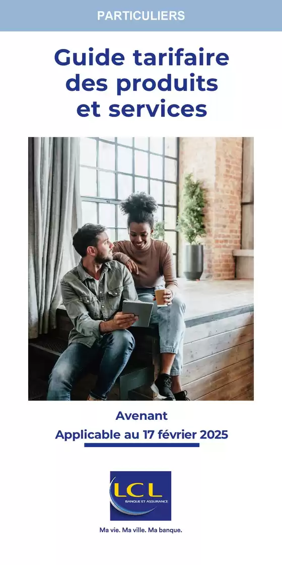 Guide tarifaire des produits et services