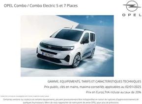 Catalogue Opel à Mougins | Opel Nouveau Combo Life Electric | 14/01/2025 - 11/01/2026