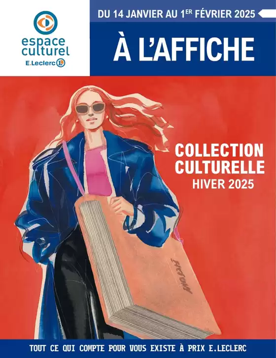 Catalogue E.Leclerc Espace Culturel à Rennes | SELECTION HIVER | 14/01/2025 - 01/02/2025