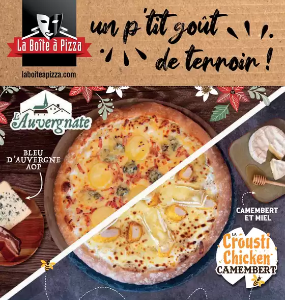 Catalogue La Boîte à Pizza à Abbeville (Somme) | Un p’tit goût de terroir ! | 13/01/2025 - 03/03/2025