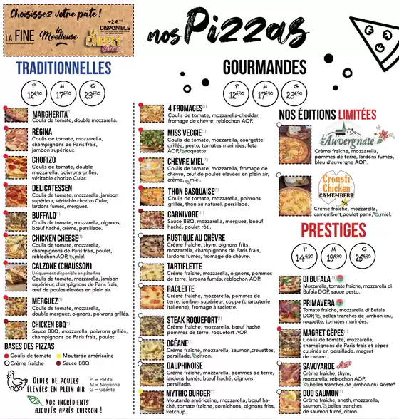 Catalogue La Boîte à Pizza à Abbeville (Somme) | Un p’tit goût de terroir ! | 13/01/2025 - 03/03/2025