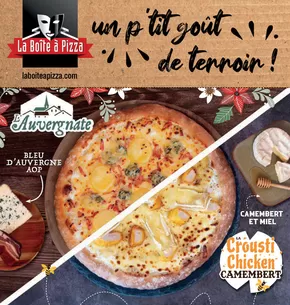 Promos de Restaurants à Albi | Un p’tit goût de terroir ! sur La Boîte à Pizza | 13/01/2025 - 03/03/2025