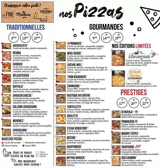 Catalogue La Boîte à Pizza à Vélizy-Villacoublay | Un p’tit goût de terroir ! | 13/01/2025 - 03/03/2025