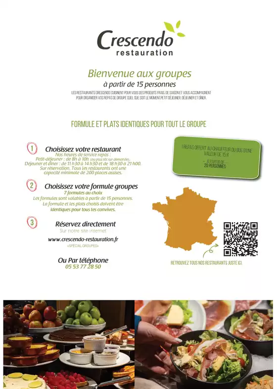 Catalogue Crescendo à Libourne | Carte groupes 2025 | 14/01/2025 - 30/04/2025