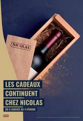 Promos de Supermarchés | LES CADEAUX CONTINUENT CHEZ NICOLAS sur Nicolas | 14/01/2025 - 04/02/2025