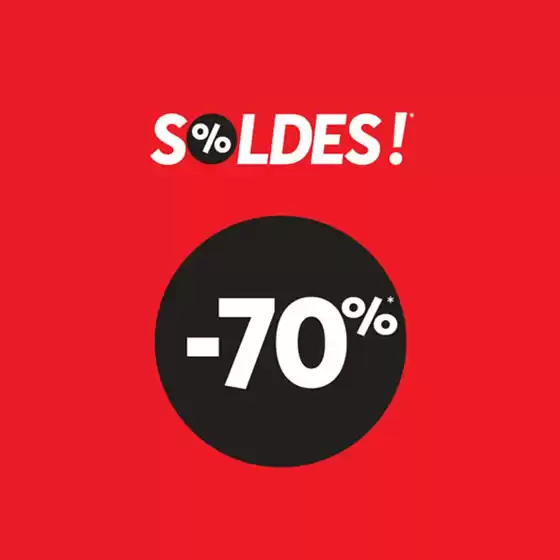 SOLDES jusqu'à -70 %