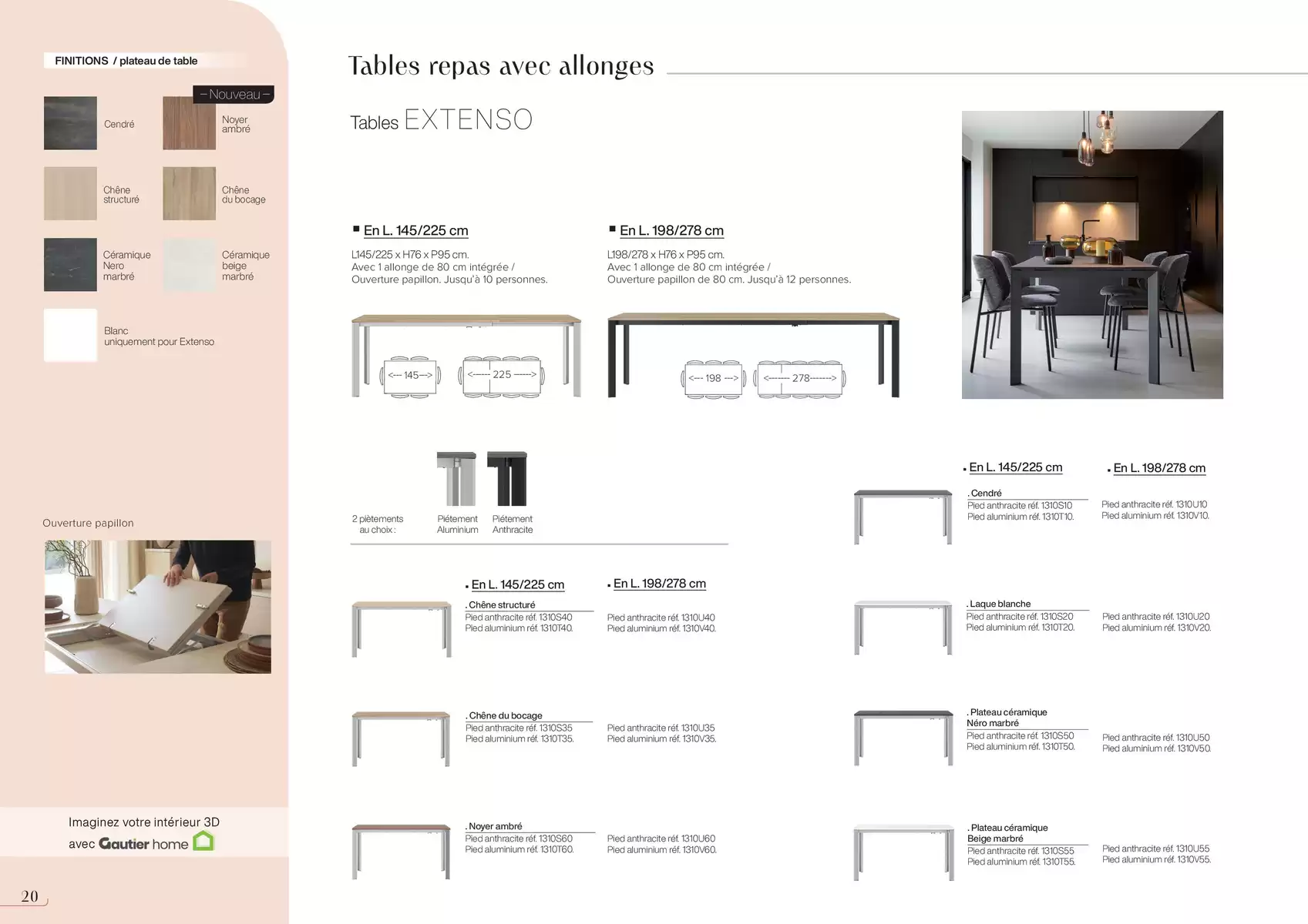 Catalogue Collection Tables & chaises, page 00020