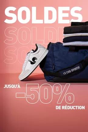 Promos de Sport à Lille | SOLDES jusqu'à -50 % sur Le Coq Sportif | 14/01/2025 - 04/02/2025