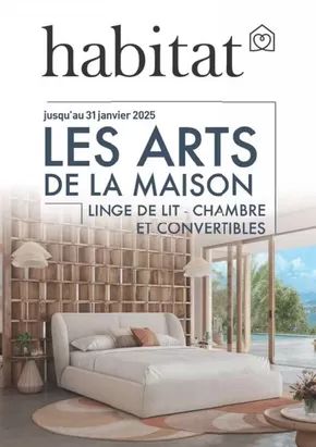 Catalogue Habitat à Lille | Les arts de la maison | 15/01/2025 - 31/01/2025