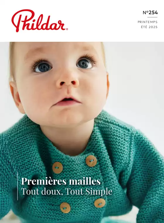 Catalogue Phildar à Rezé | Premières mailles Tout doux, Tout Simple | 15/01/2025 - 31/08/2025