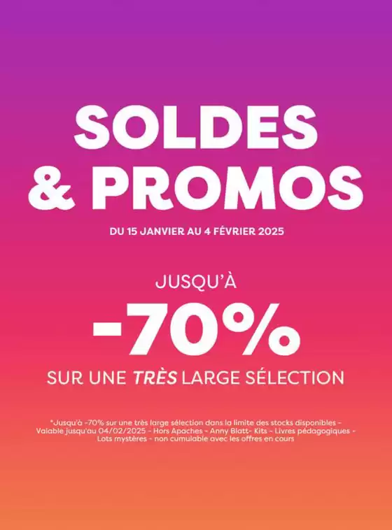 Catalogue Phildar à Lille | Soldes & Promos | 15/01/2025 - 04/02/2025