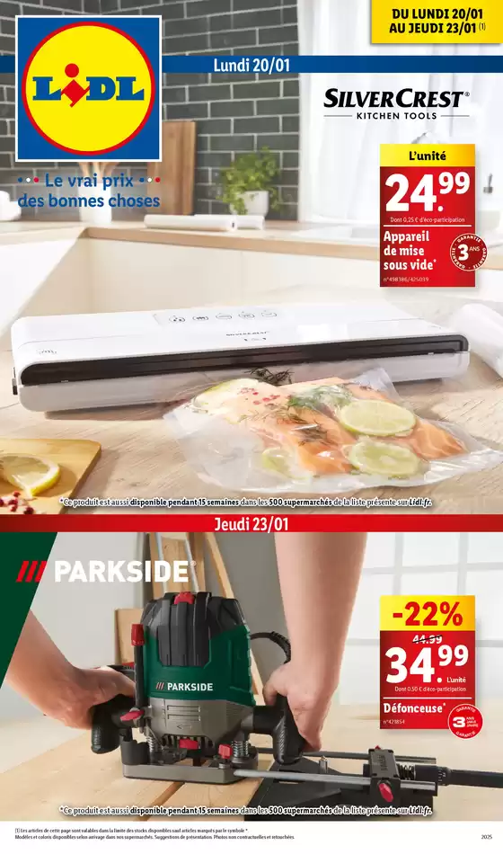 Retrouvez les marques iconiques Lidl pour équiper votre cuisine.