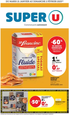 Promos de Supermarchés | Nos offres du moment sur Super U | 21/01/2025 - 02/02/2025