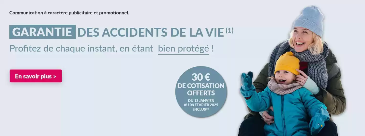 Catalogue Banque BCP |  Garantie des Accidents de la Vie | 16/01/2025 - 08/02/2025