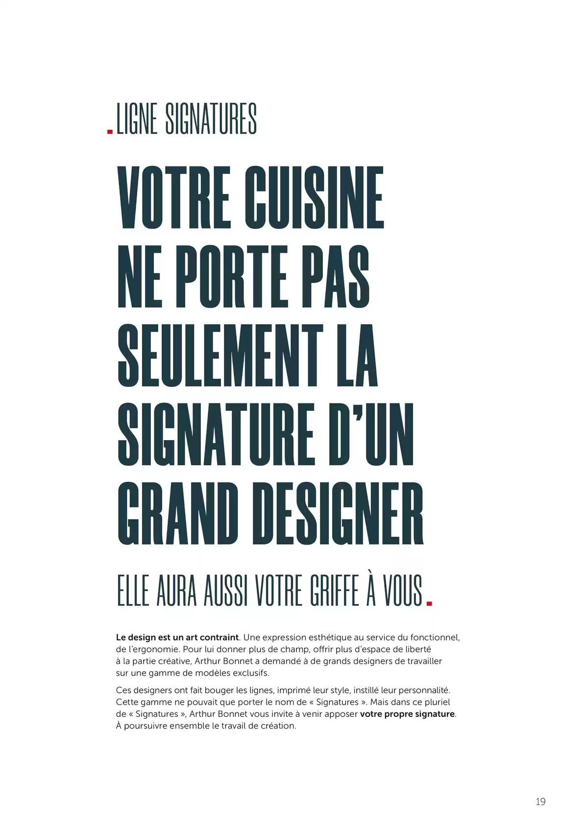 Catalogue VOUS NE TROUVEREZ PAS VOTRE CUISINE DANS CE CATALOGUE, page 00019