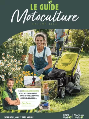 Promos de Jardineries et Animaleries à Marly - Lorraine | Point Vert Guide Motoculture 2025 sur Point Vert | 17/01/2025 - 31/10/2025