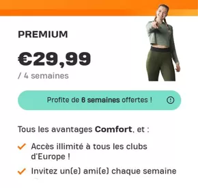 Promos de Sport à Lille | Profite de 6 semaines offertes sur Basic Fit | 17/01/2025 - 31/01/2025