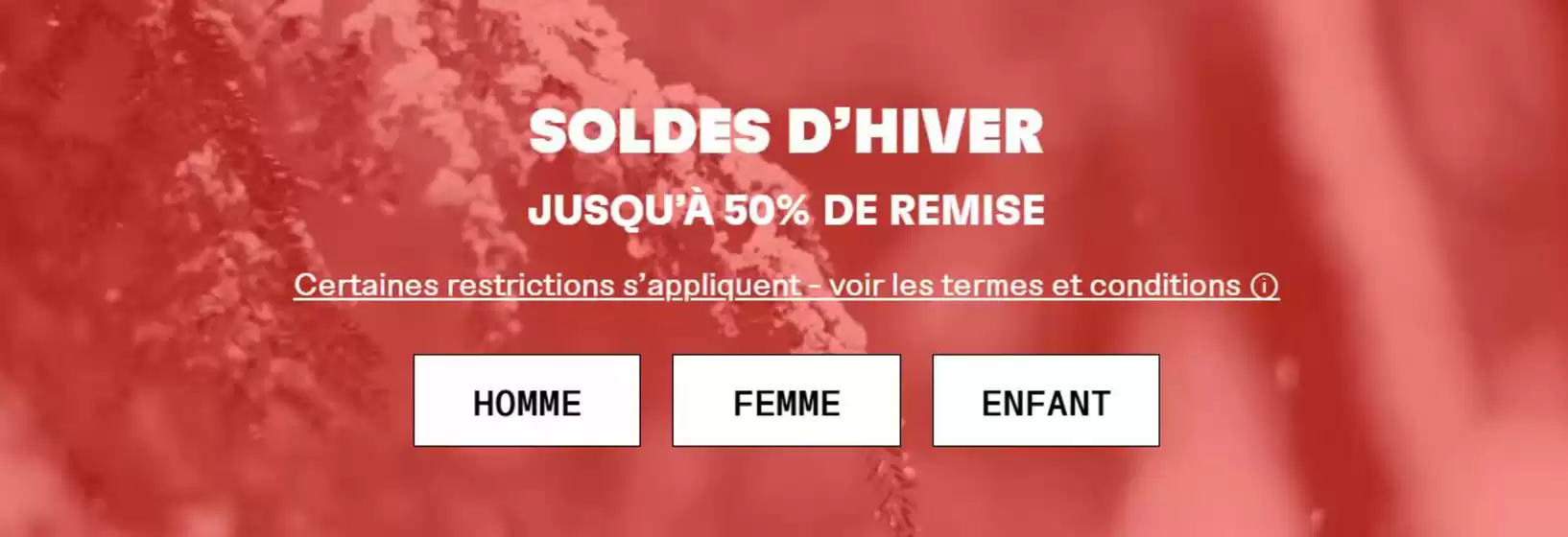 Soldes d'Hiver