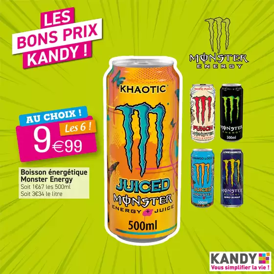 Catalogue KANDY à Lille | Les bons plans Kandy ! | 20/01/2025 - 31/01/2025