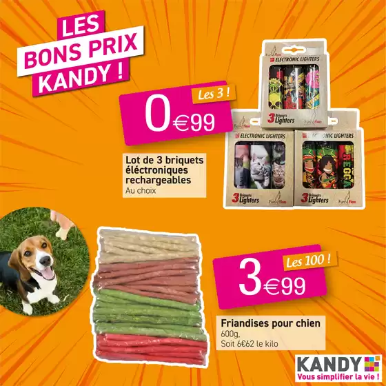 Catalogue KANDY à Lille | Les bons plans Kandy ! | 20/01/2025 - 31/01/2025