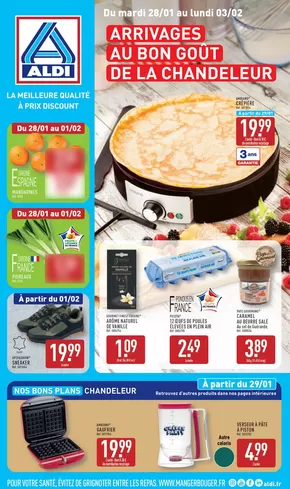 Promos de Discount Alimentaire à Lille | Les pépites de la semaine sur Aldi | 28/01/2025 - 03/02/2025