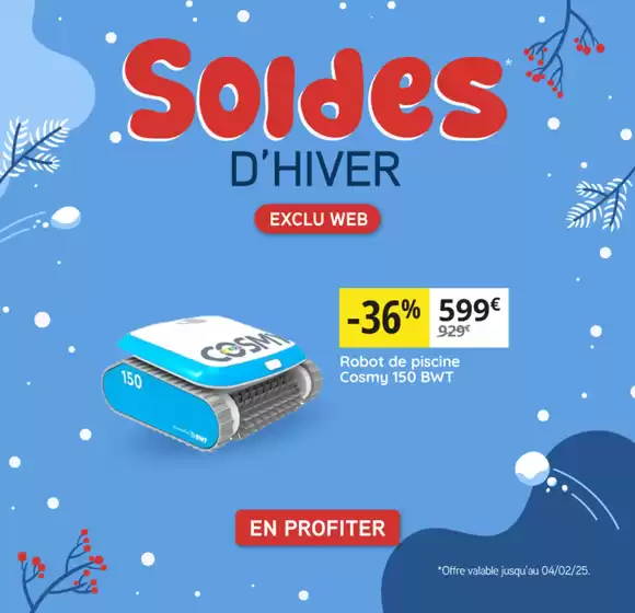 Catalogue Irrijardin à Tours | Soldes d'Hiver | 20/01/2025 - 04/02/2025