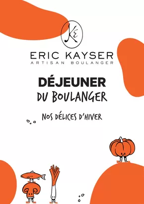 Promos de Restaurants à Chaville | Nos Délices D’hiver sur Eric Kayser | 20/01/2025 - 20/03/2025