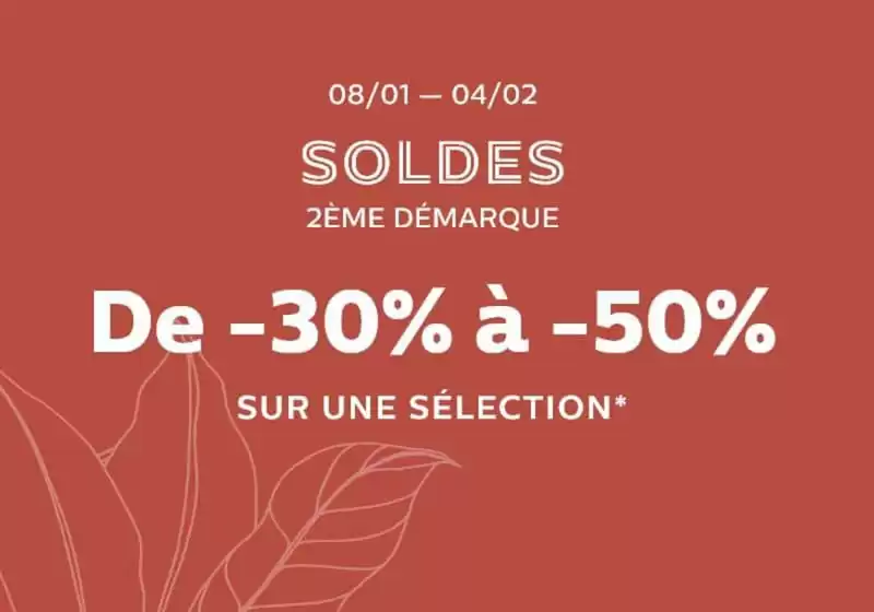 SOLDES jusqu'à -50 %
