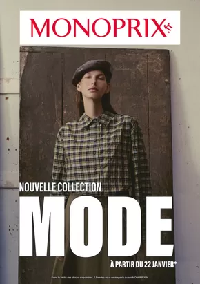 Promos de Supermarchés à Marseille | NOUVELLE COLLECTION MODE sur Monop' | 20/01/2025 - 12/02/2025