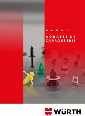 Promos de Bricolage à Meylan | Agrafes de carrosserie sur Würth | 21/01/2025 - 31/12/2025