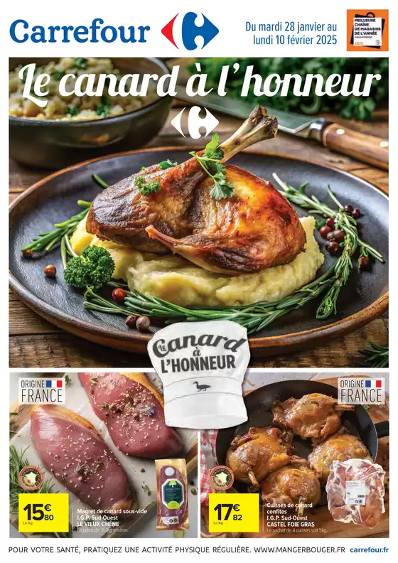 LE CANARD À L'HONNEUR