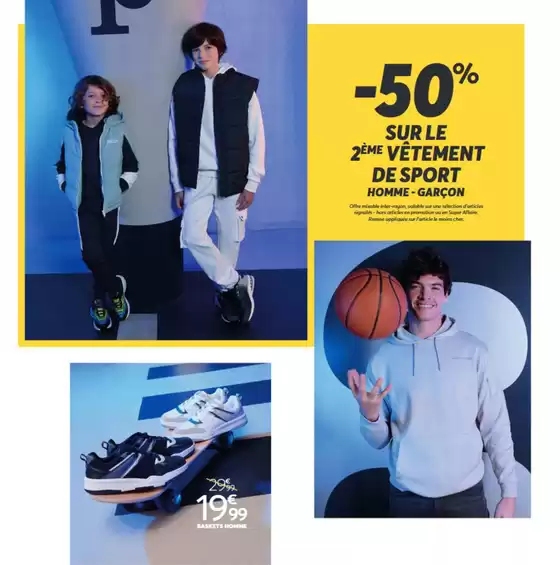 Catalogue DistriCenter à Lille | Mode sport activé ! | 22/01/2025 - 16/02/2025