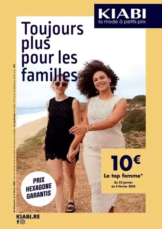 Toujours plus pour les familles 