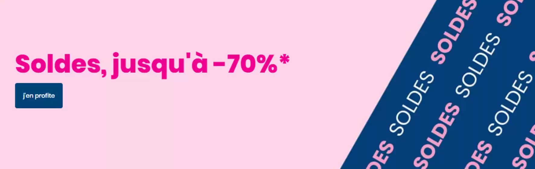 Soldes jusqu'à -70%