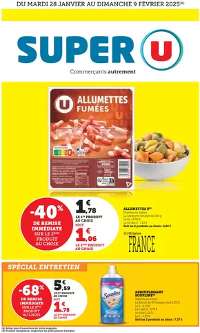 Promos de Supermarchés à Lyon | Spécial Beauté sur Super U | 28/01/2025 - 09/02/2025