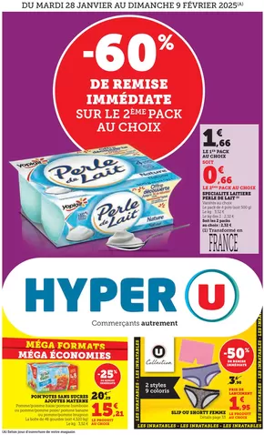 Catalogue Hyper U à Villeneuve-d'Ascq | Spécial Beauté | 28/01/2025 - 09/02/2025