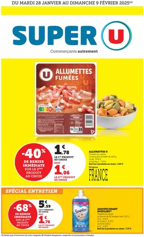 Promos de Supermarchés à Nice | Spécial Beauté sur Super U | 28/01/2025 - 09/02/2025