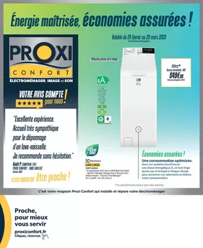 Promos de Multimédia et Electroménager à Sierentz | Proxi Confort Tabloid Mars 2025 BP sur Proxi Confort | 24/02/2025 - 29/03/2025