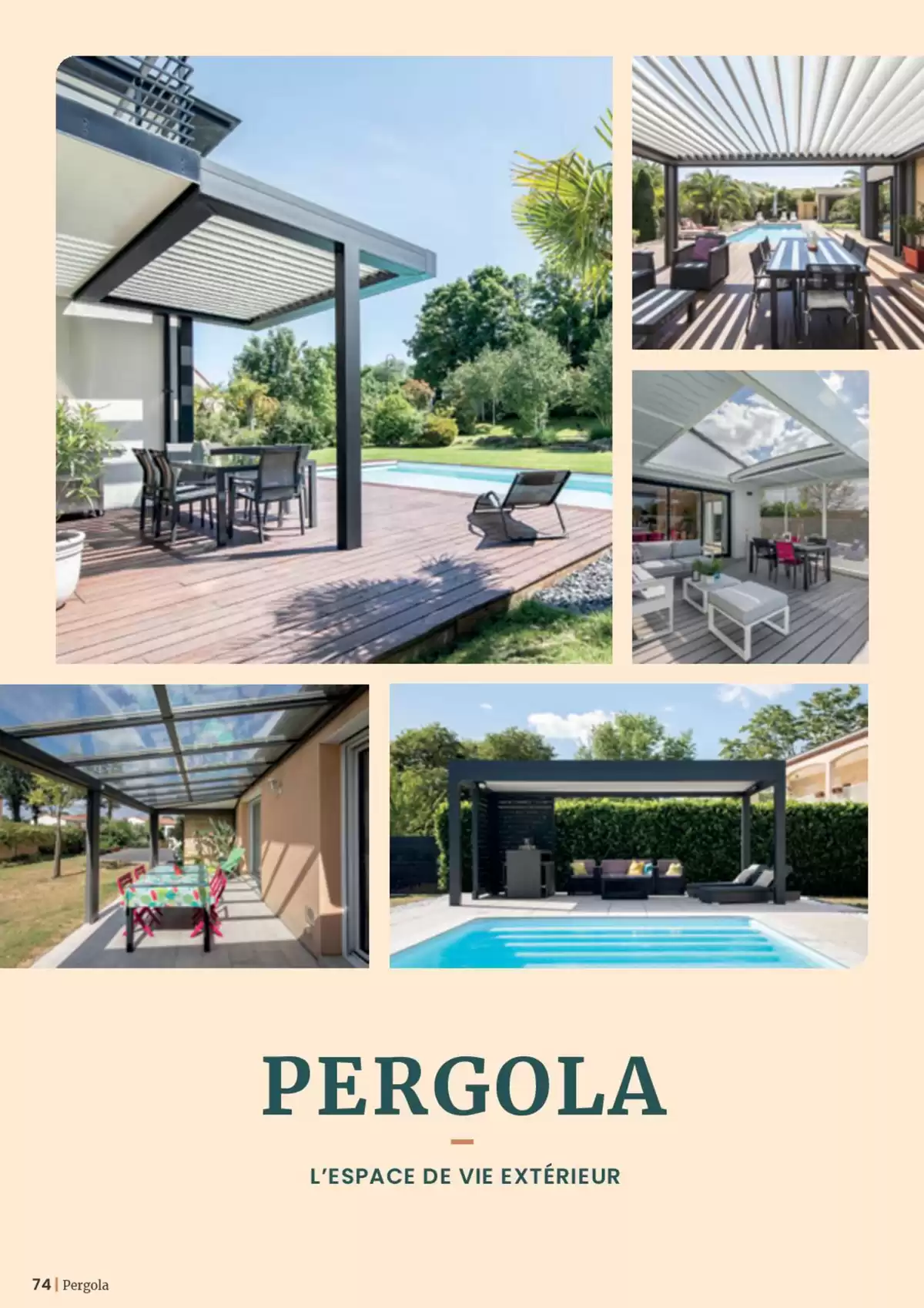 Catalogue Extension, Véranda, Pergola, Poolhouse, Carpot, page 00074