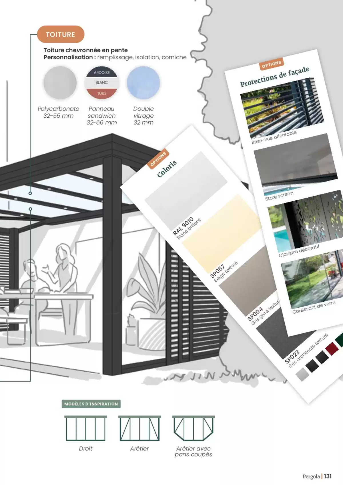Catalogue Extension, Véranda, Pergola, Poolhouse, Carpot, page 00131