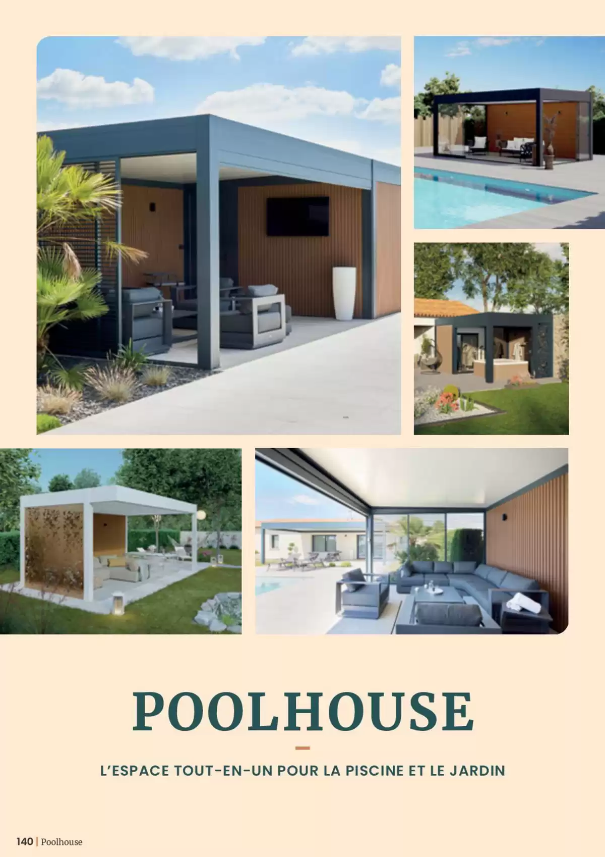 Catalogue Extension, Véranda, Pergola, Poolhouse, Carpot, page 00140