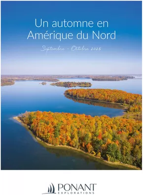 Promos de Voyages à Crêches-sur-Saône | Un automne en Amérique du Nord 2025 sur Ponant | 01/09/2025 - 31/10/2025