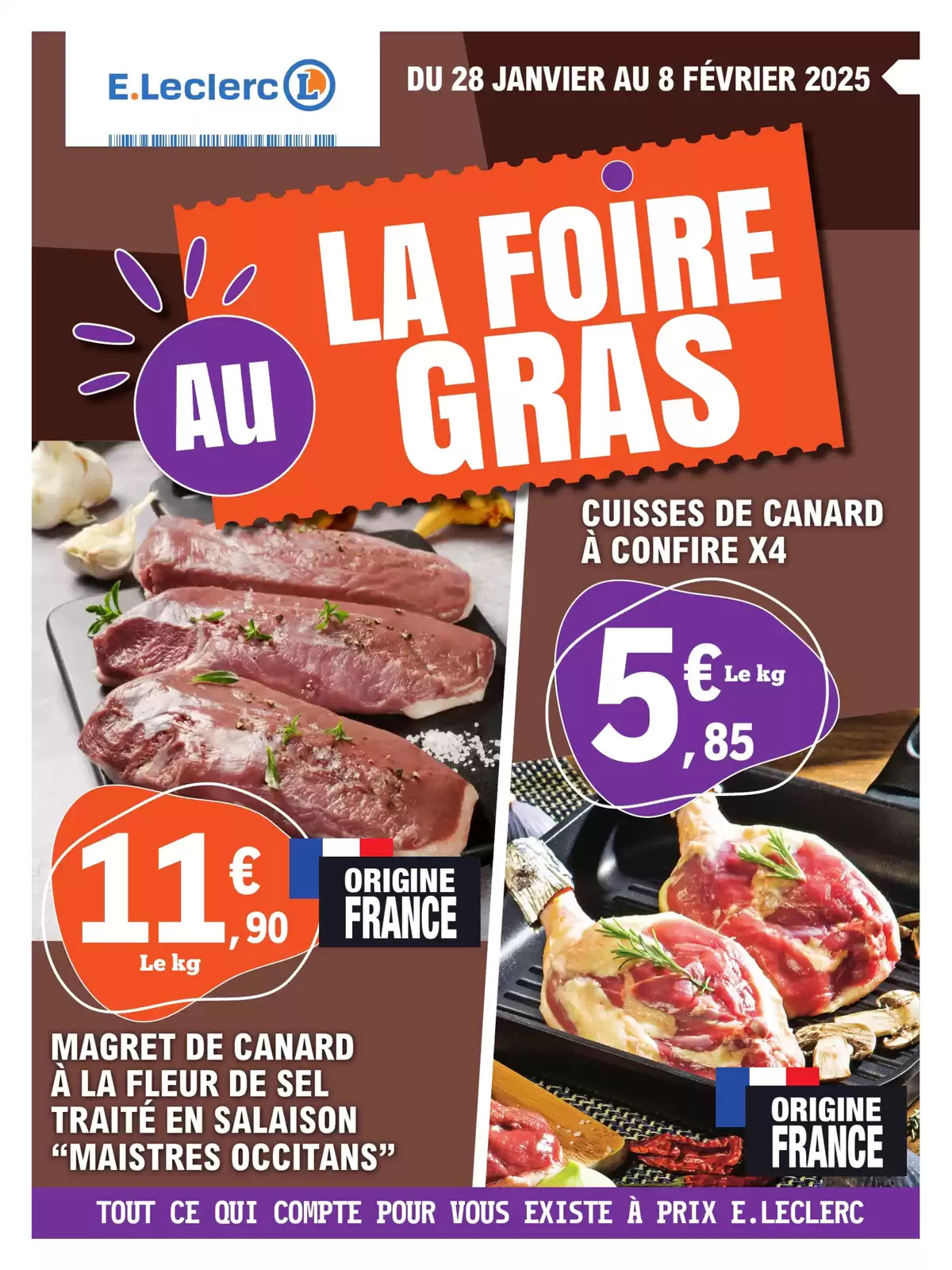 Catalogue FOIRE AU GRAS ET A LA VOLAILLE, page 00001
