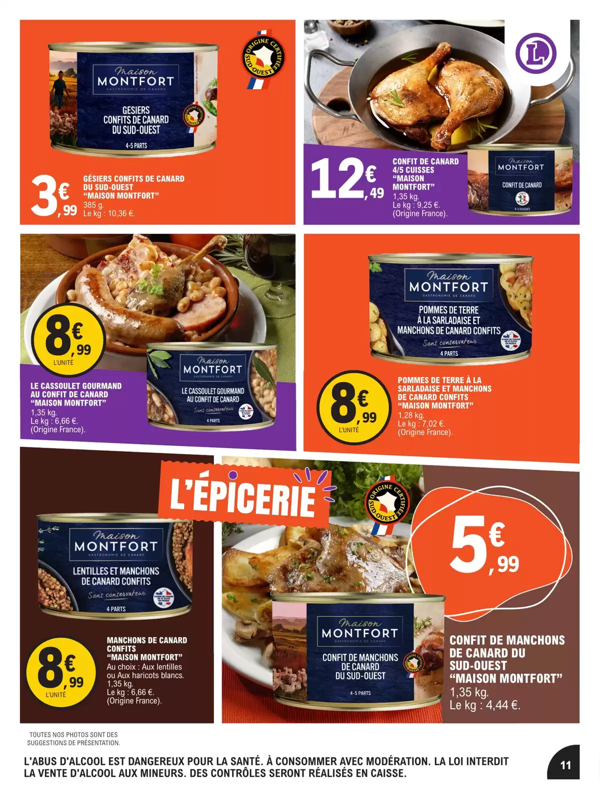 Catalogue FOIRE AU GRAS ET A LA VOLAILLE, page 00011