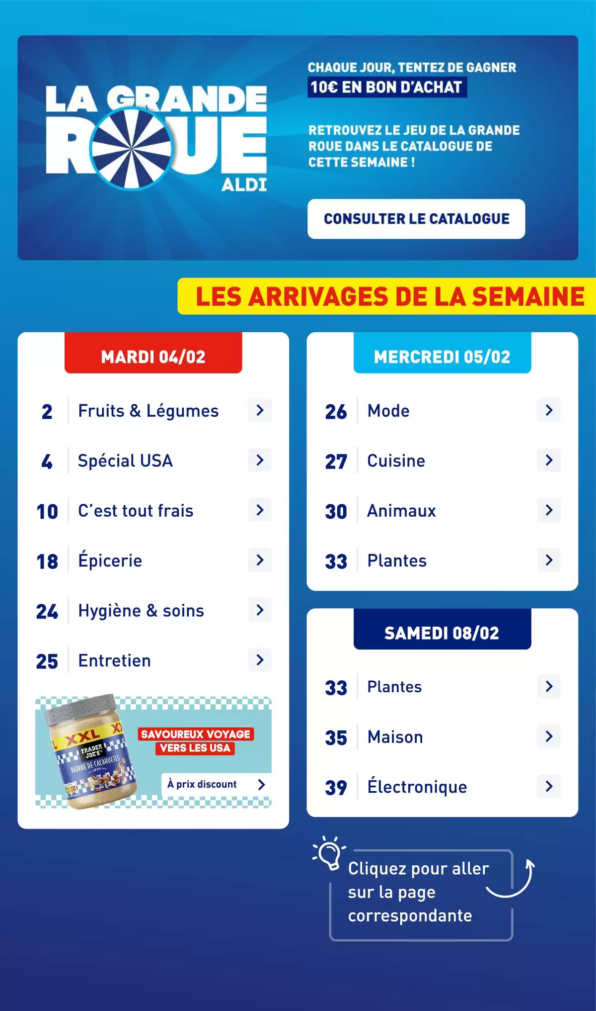 Catalogue Un savoureux voyage vers les USA à prix discount, page 00003