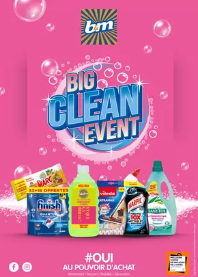 Promos de Bazar et Déstockage à Blagnac | Big Clean Event sur B&M | 30/01/2025 - 25/02/2025