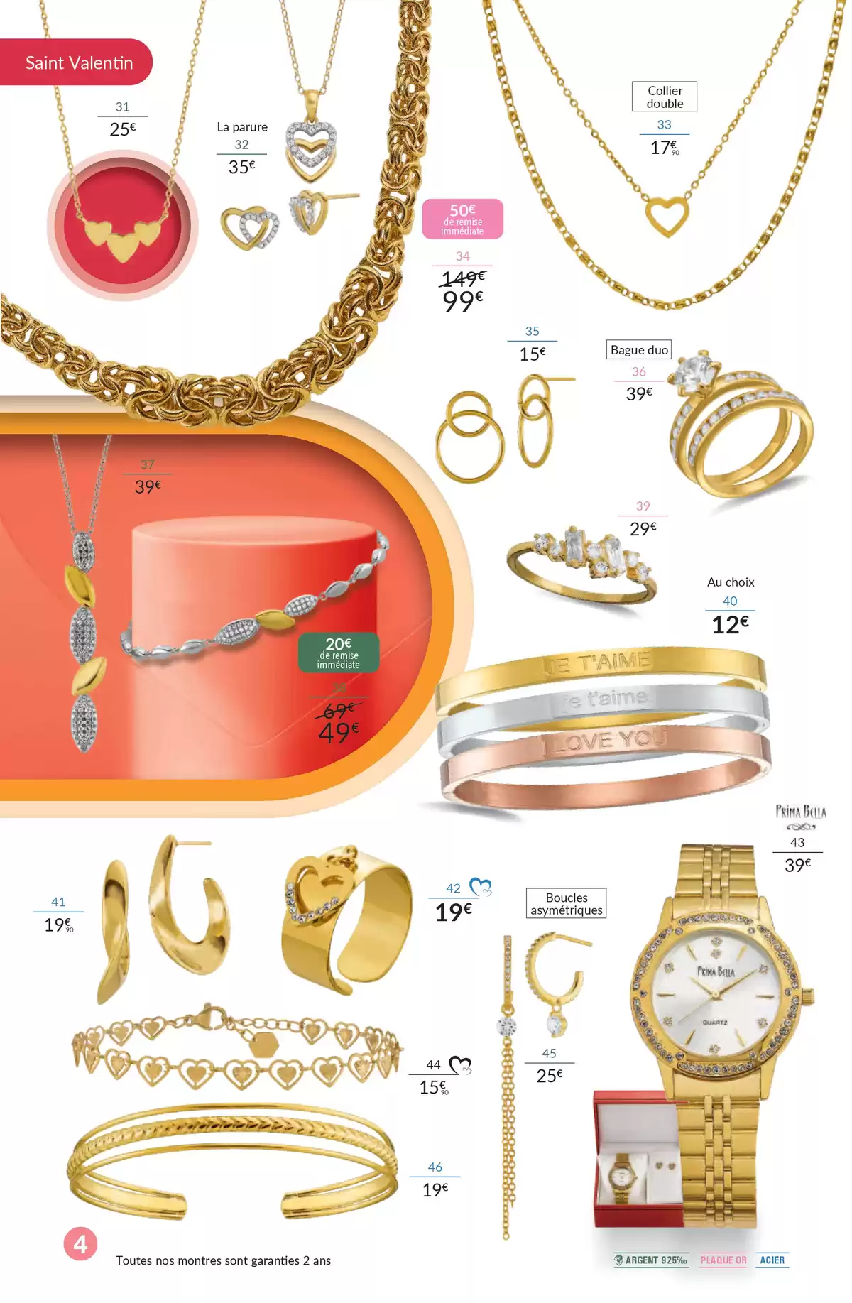 Catalogue La VIE en OR : spécial Saint-Valentin !, page 00004